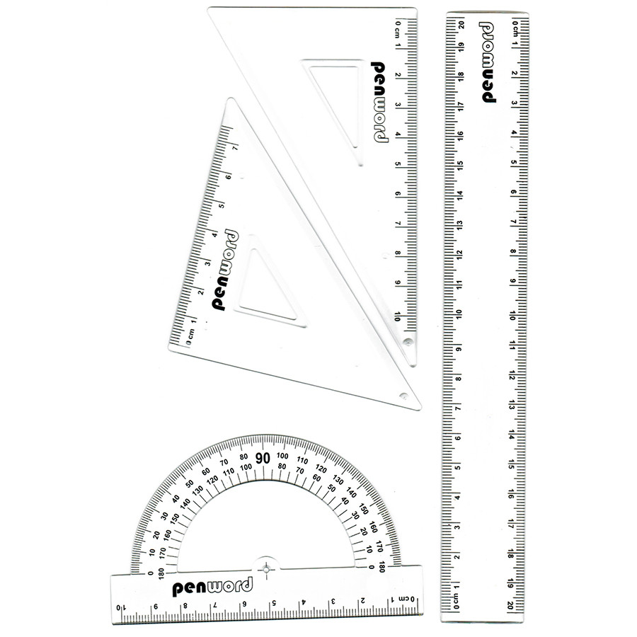 Zestaw geometryczny 20cm B2520 POLSIRHURT
